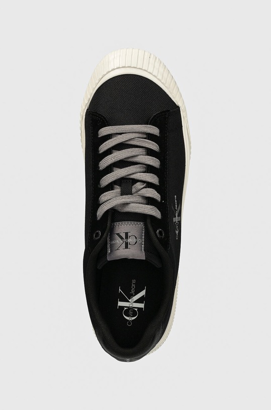 Teniske Calvin Klein Jeans SKATER VULC LOW MTR črna YM0YM01000