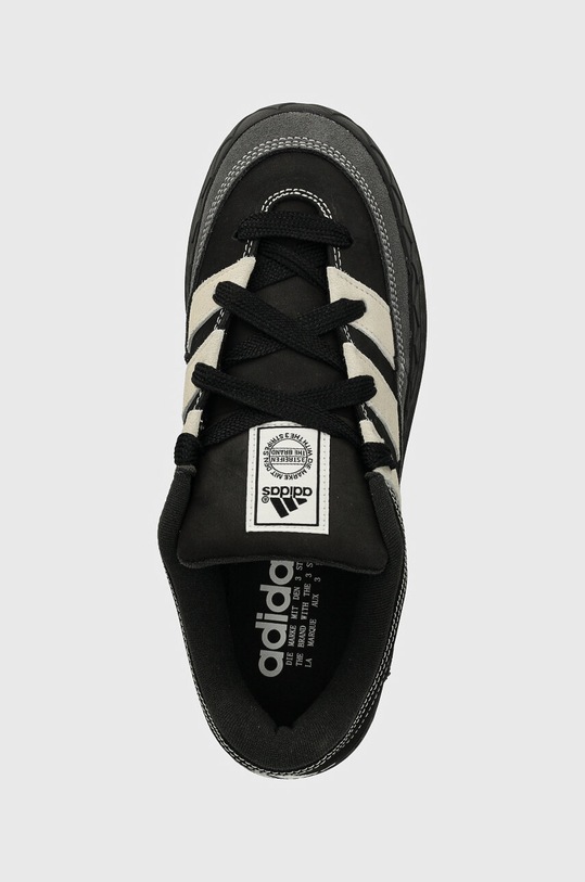 Шкіряні кросівки adidas Originals Adimatic чорний ID3938