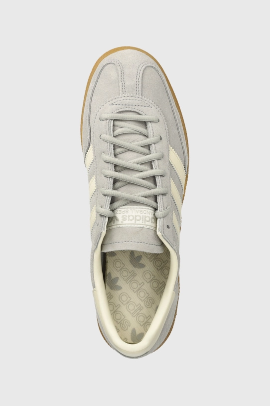 adidas Originals sneakers din piele intoarsă Hanball Spezial gri IF7086