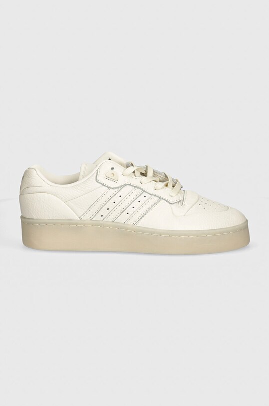 Δερμάτινα αθλητικά παπούτσια adidas Originals Rivalry Low IF7184 λευκό SS25