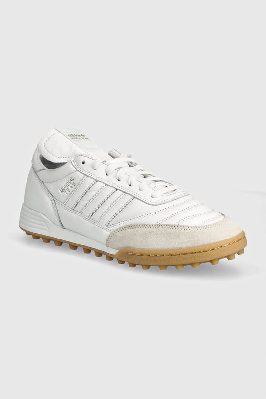 Кожаные кроссовки adidas Originals Mundial Team RS замш белый IF9265