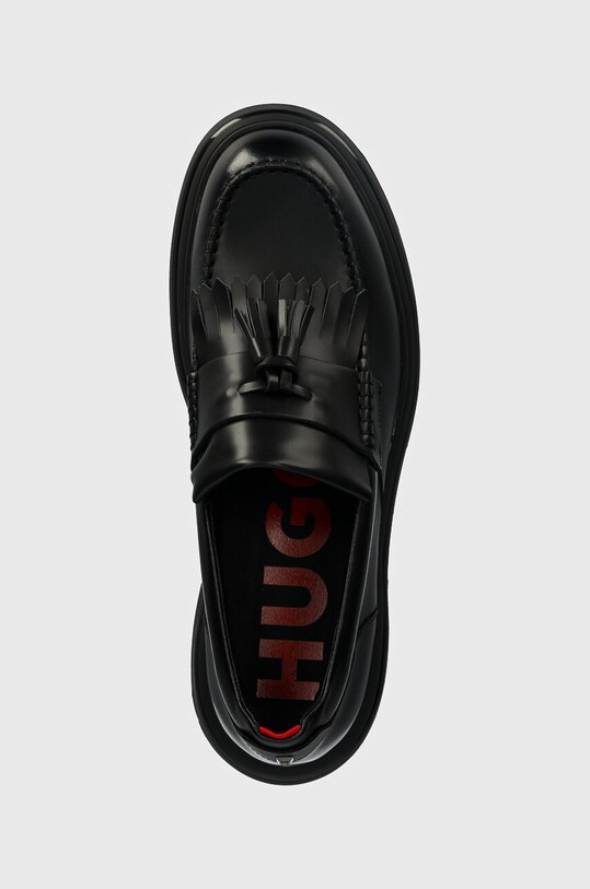 Μοκασίνια HUGO Rikky μαύρο 50522982.001