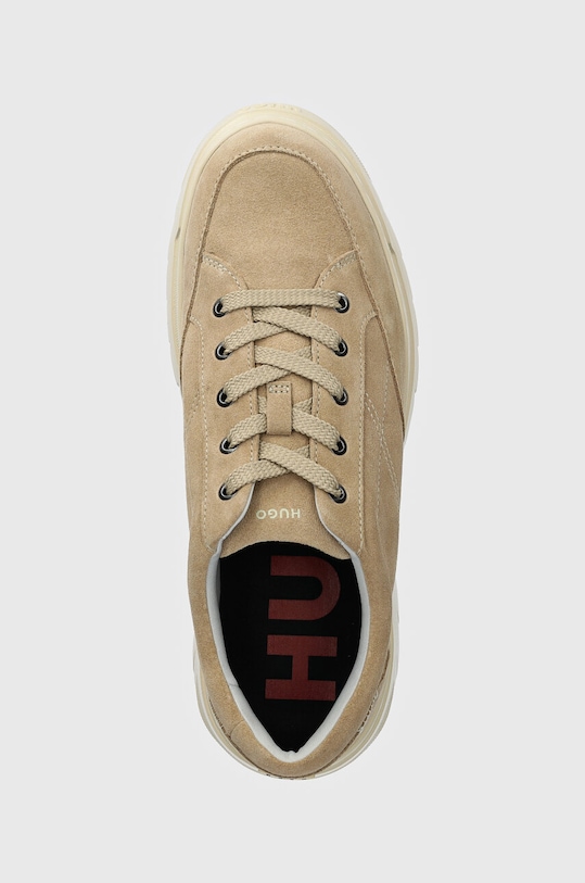 HUGO sneakersy zamszowe Urian beżowy 50522961.269
