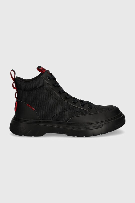 HUGO buty wysokie Urian 50522971.001 czarny AW24
