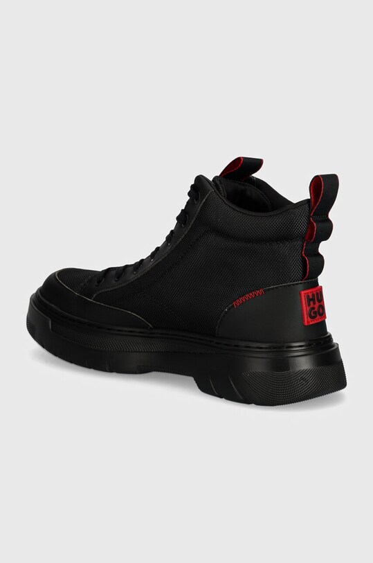 Obuwie HUGO buty wysokie Urian 50522971.001 czarny