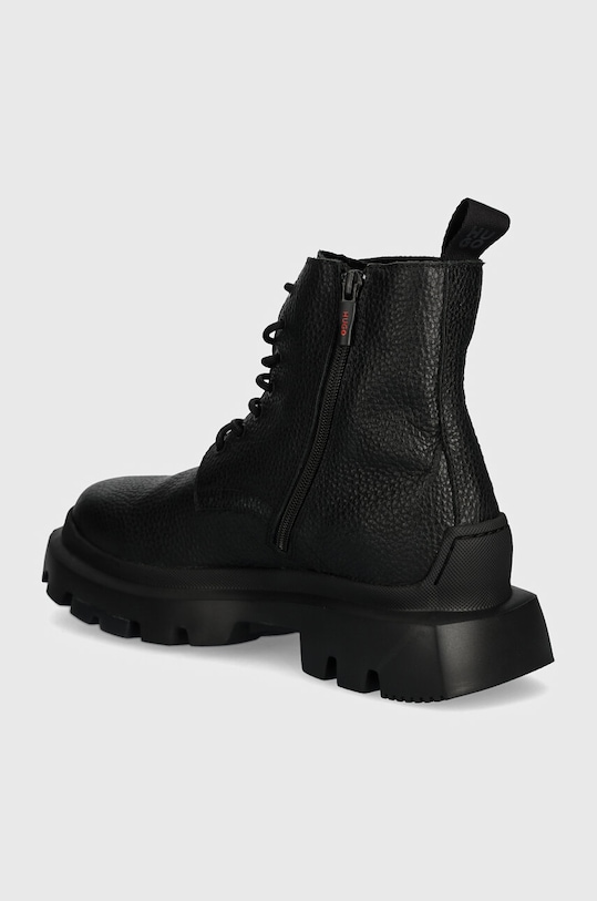 Obuwie HUGO buty skórzane Fabyan 50523891.001 czarny