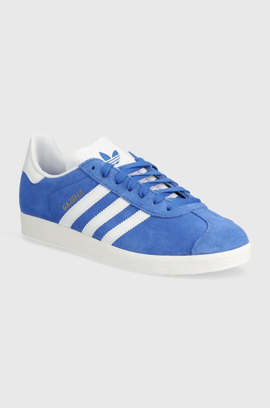 adidas Originals suede sneakers Gazelle faux grain leather blue IG2093