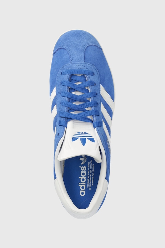 adidas Originals velúr sportcipő Gazelle kék IG2093