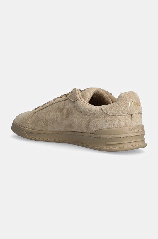 Shoes Polo Ralph Lauren suede sneakers Hrt Ct II 809877601001.250 beige
