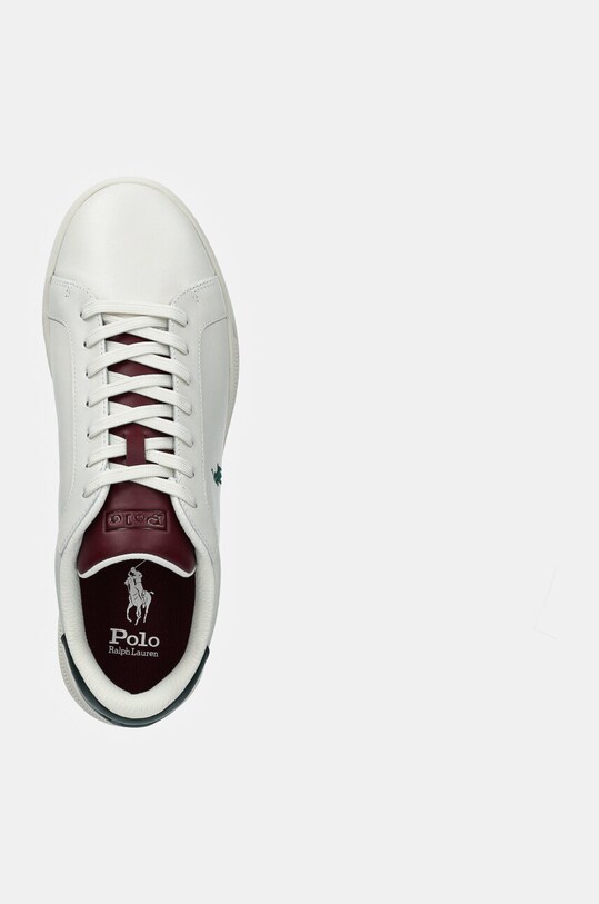 Кожаные кроссовки Polo Ralph Lauren Hrt Ct II белый 809949791001.999
