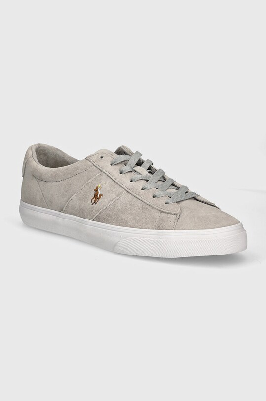 Polo Ralph Lauren sneakersy zamszowe Sayer niska szary 816893732004.020