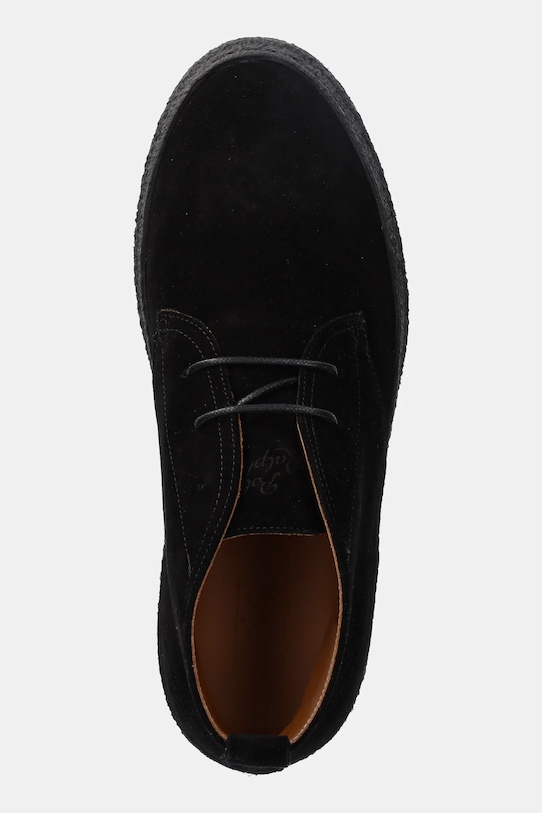 Semišové boty Polo Ralph Lauren Aldis Chukka černá 812958779002.001
