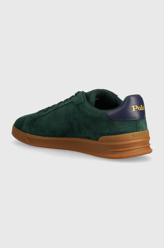 Încălțăminte Polo Ralph Lauren sneakers din piele intoarsă Hrt Ct II 809940313002.999 verde