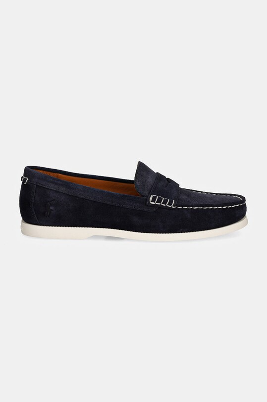 Polo Ralph Lauren mocasini din piele intoarsa Merton Penny 803945275001.410 bleumarin AW24