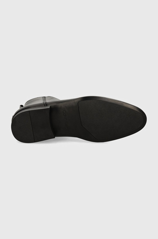 Kožená obuv Calvin Klein HM0HM01501 HM0HM01501 čierna