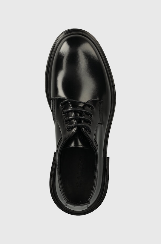 Δερμάτινα κλειστά παπούτσια Calvin Klein HM0HM01486 μαύρο HM0HM01486