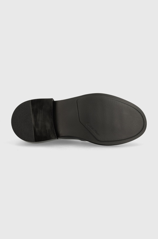 Kožené poltopánky Calvin Klein HM0HM01486 HM0HM01486 čierna