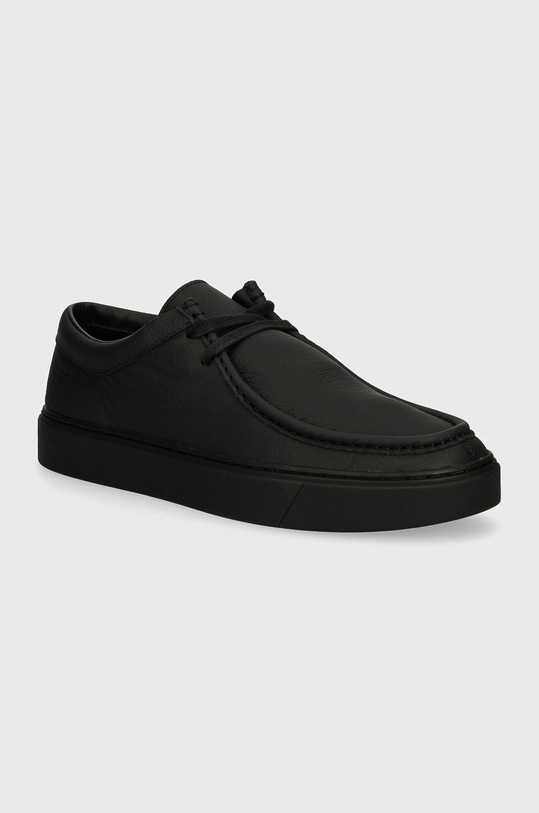 Calvin Klein półbuty skórzane HM0HM01531 skóra licowa czarny HM0HM01531
