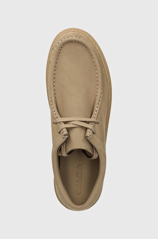 Calvin Klein mokasyny zamszowe HM0HM01532 beżowy HM0HM01532