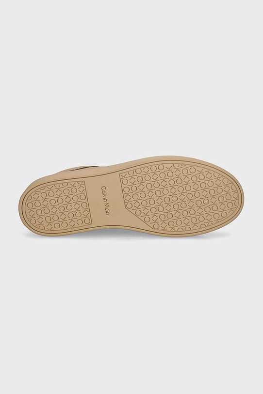 Calvin Klein mocasini din piele intoarsa HM0HM01532 HM0HM01532 bej