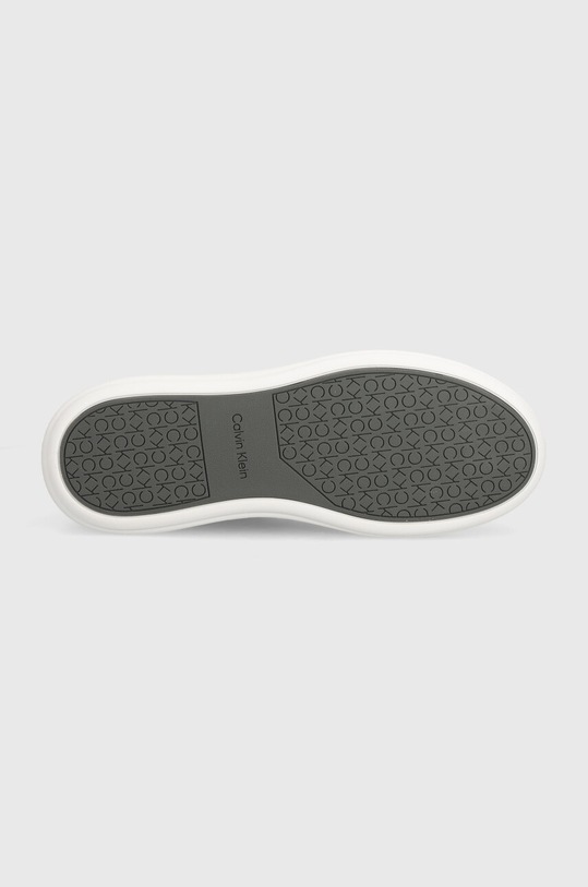 Calvin Klein sneakersy skórzane HM0HM01498 HM0HM01498 czarny