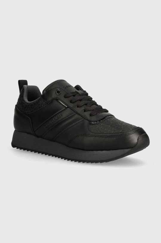 Calvin Klein sneakersy HM0HM01499 imitacja skóry licowej czarny HM0HM01499