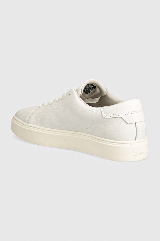 Încălțăminte Calvin Klein sneakers din piele HM0HM01516 HM0HM01516 alb