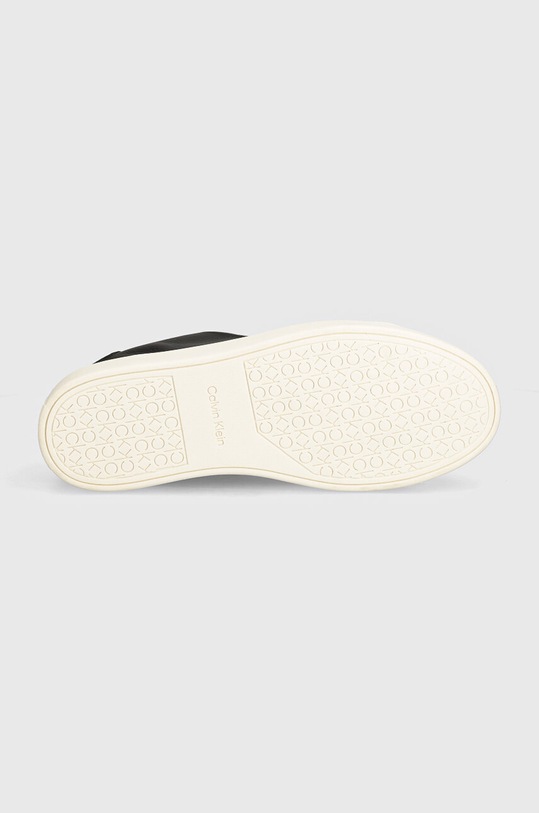 Kožené sneakers boty Calvin Klein HM0HM01516 HM0HM01516 černá