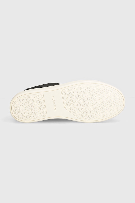 Kožené sneakers boty Calvin Klein HM0HM01516 HM0HM01516 černá