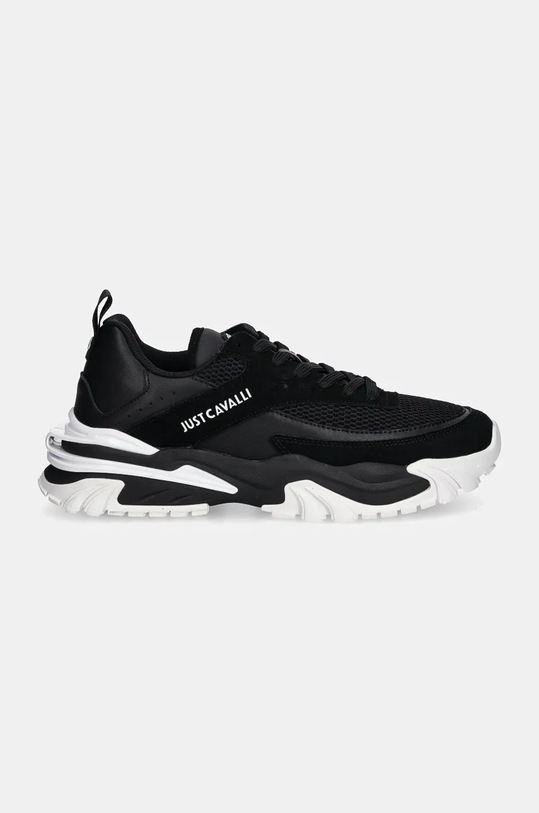 Just Cavalli sneakers 77QA3SC4ZPA83899 negru AW24