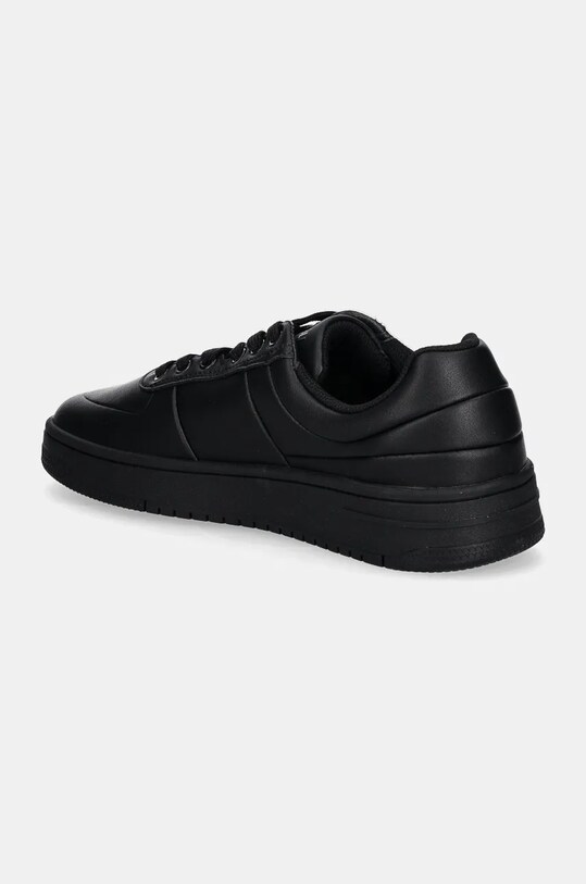 Încălțăminte Just Cavalli sneakers din piele 77QA3SM8ZPA80899 negru