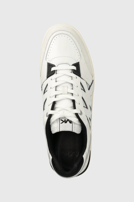 Michael Kors sneakersy skórzane Rebel biały 42S4RBFS1D.987