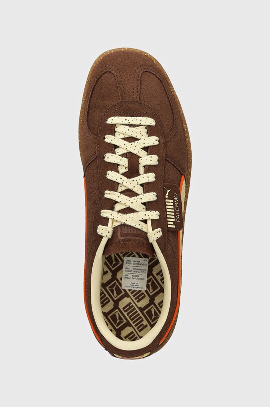 Puma sneakersy zamszowe Palermo Cannoli brązowy 398382.M