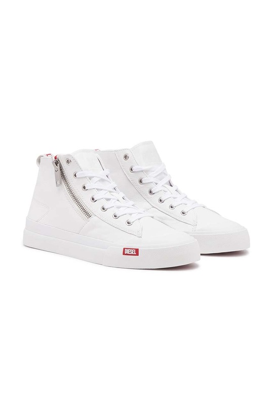 Δερμάτινα αθλητικά παπούτσια Diesel S-Athos Zip Y03267.P1732.T1003 λευκό AW24