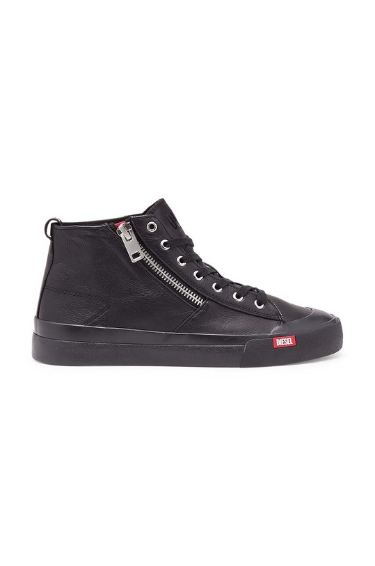 Diesel sneakers din piele S-Athos Zip înalt negru Y03267.P1732.T8013