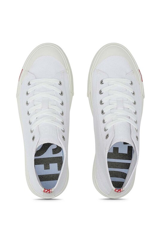 Кеди Diesel S-Athos Mid білий Y03269.P2994.H7528