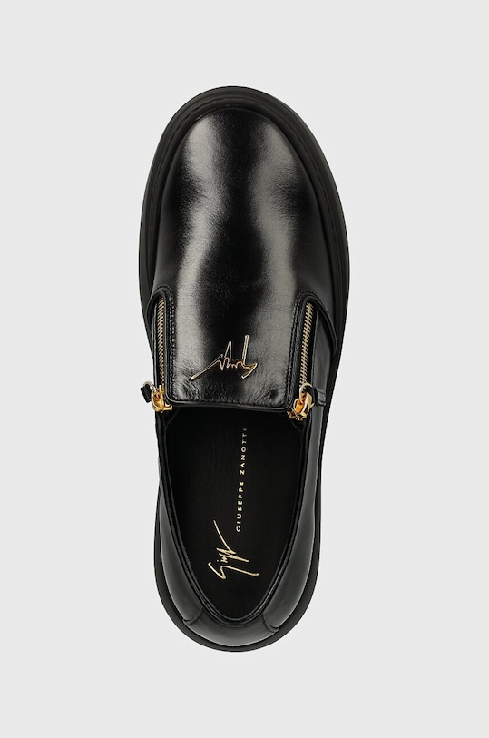 Кожаные туфли Giuseppe Zanotti Alec чёрный EU40010.013