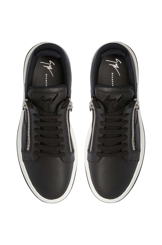 Giuseppe Zanotti sneakersy skórzane GZ czarny RM30035.001