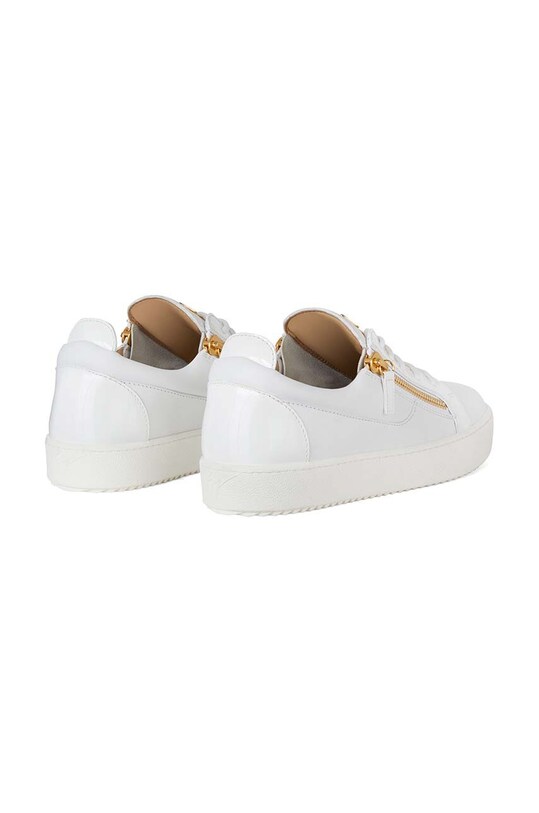 Cipők Giuseppe Zanotti bőr sportcipő May London RU00010.004 fehér