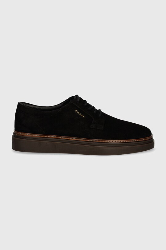 Semišové polobotky Gant Kinzoon 29633639.G00 černá AW24
