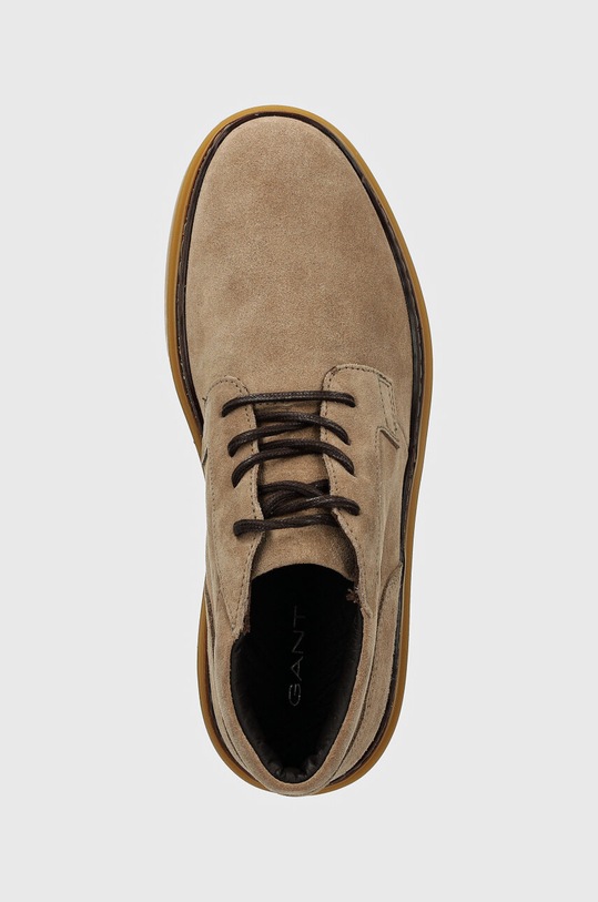 Gant pantofi de piele intoarsa Kinzoon bej 29643638.G135