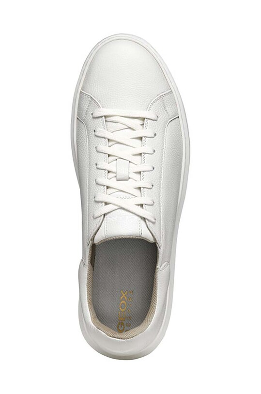 Kožené sneakers boty Geox U DEIVEN U455WD.00047.C1001 bílá