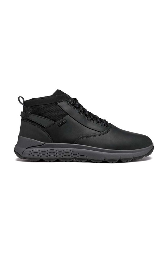 Geox buty wysokie U SPHERICA 4X4 B ABX skóra licowa czarny U26FDA.0FF6K.C9997