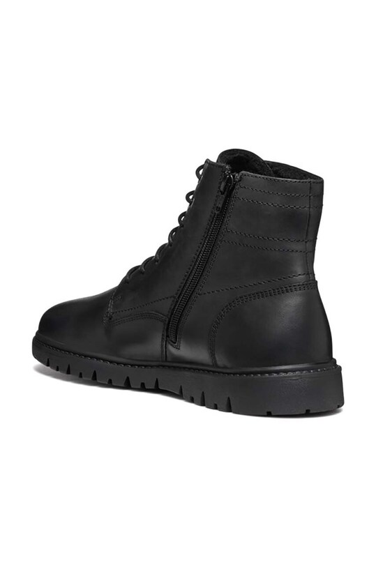 Geox buty skórzane U GHIACCIAIO czarny U36DGD.000CL.C9999