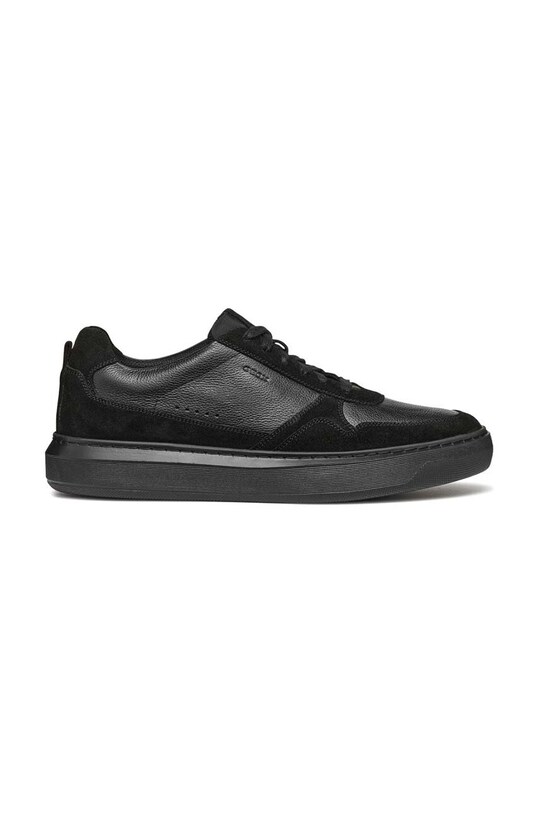 Geox sneakersy skórzane U DEIVEN skóra zamszowa czarny U465WA.02247.C9999