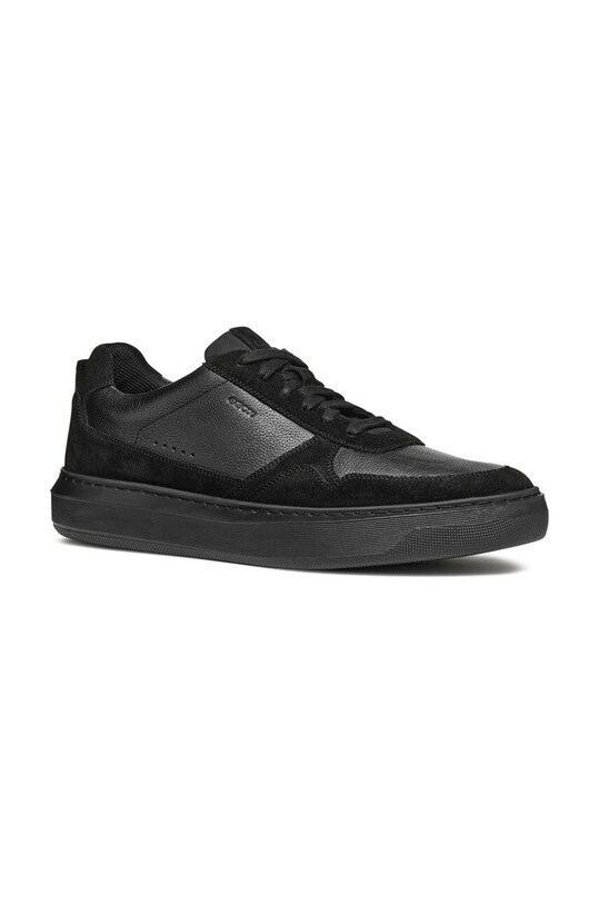 Geox sneakers din piele U DEIVEN U465WA.02247.C9999 negru AW24