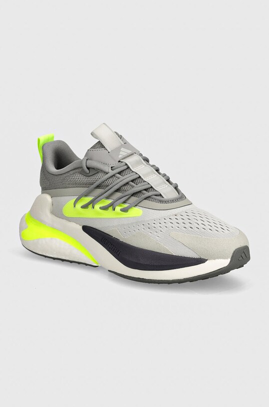 Αθλητικά adidas AlphaBoost V2 συνθετικό γκρί IE9161