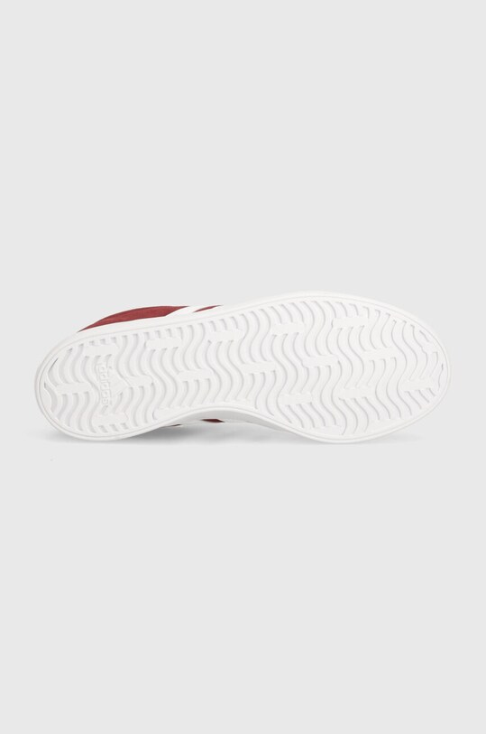 Замшеві кросівки adidas Vl Court IF4457 бордо