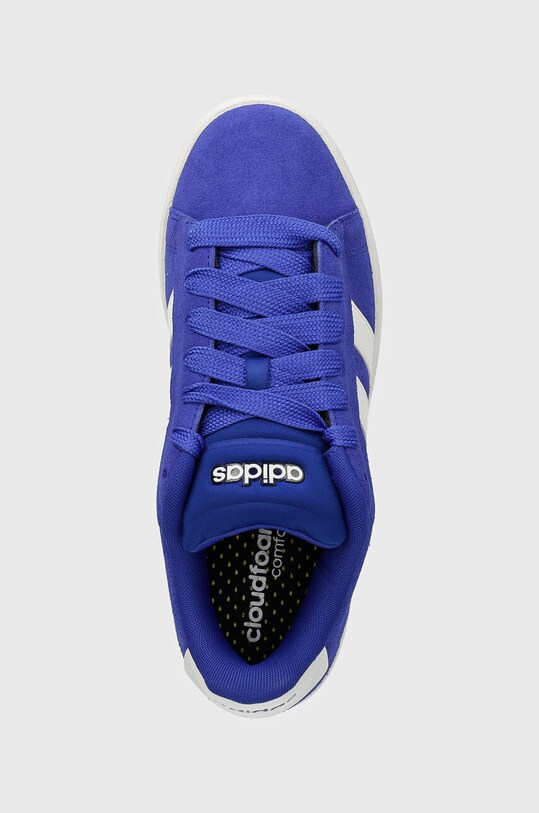 Замшеві кросівки adidas Grand Court Alpha блакитний IH3846