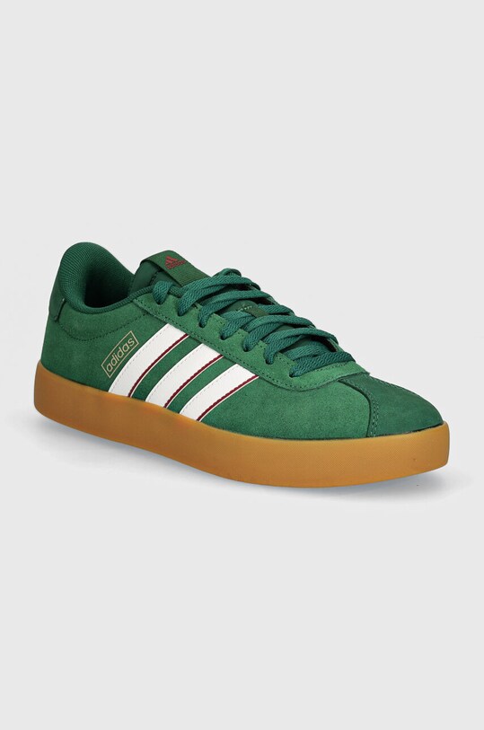 Tenisky adidas Vl Court imitácia kože zelená IH4790